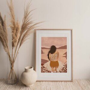 Brave Girl Art Print